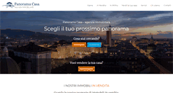 Desktop Screenshot of panoramacasaimmobiliare.it